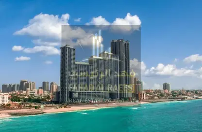 شقة - 2 غرف نوم - 3 حمامات للبيع في مساكن كورنيش عجمان - طريق كورنيش عجمان - عجمان