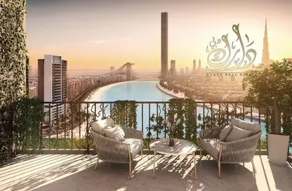 Balcony image for: Apartment - 1 Bedroom - 2 Bathrooms for sale in Azizi Venice - Dubai South (Dubai World Central) - Dubai, Image 1