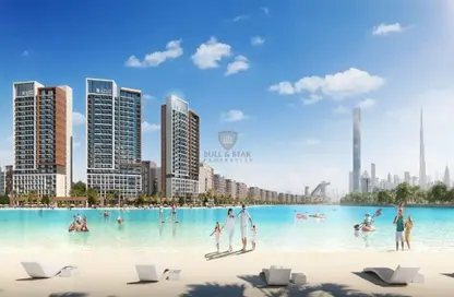 Shop - Studio - 1 Bathroom for sale in Azizi Riviera 61 - Meydan One - Meydan - Dubai