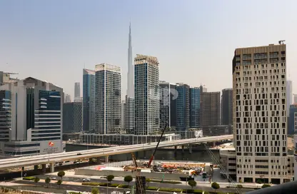 شقة - 1 حمام للايجار في برج سفير 2 - ابراج سفير - الخليج التجاري - دبي