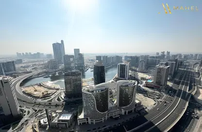 شقة - غرفة نوم - 2 حمامات للايجار في برج أبر كريست - دبي وسط المدينة - دبي