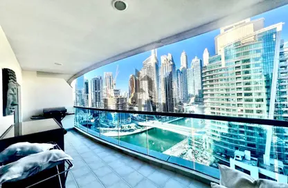 Apartment - 1 Bedroom - 1 Bathroom for sale in Time Place Tower - Dubai Marina - Dubai