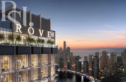 Apartment - 1 Bedroom - 1 Bathroom for sale in Rove Home Dubai Marina - Dubai Marina - Dubai