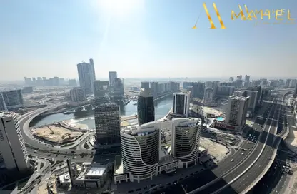 شقة - غرفة نوم - 2 حمامات للايجار في برج أبر كريست - دبي وسط المدينة - دبي