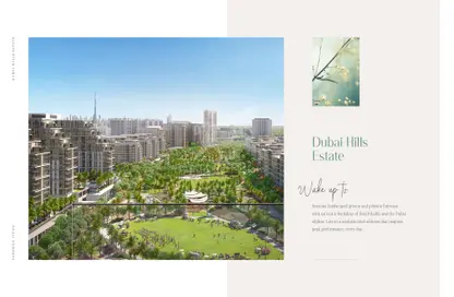 Outdoor Building image for: Duplex - 3 Bedrooms - 3 Bathrooms for sale in Parkside Views - Dubai Hills Estate - Dubai, Image 1