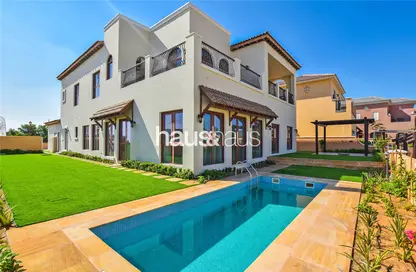 Villa - 5 Bedrooms - 7 Bathrooms for sale in Orange Lake - Fire - Jumeirah Golf Estates - Dubai