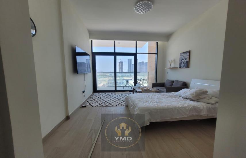 Apartment for Rent in AZIZI Riviera 7 Elegant studio fully furnished apartment with Burj
