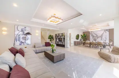Villa - 4 Bedrooms - 5 Bathrooms for rent in Garden Homes Frond A - Garden Homes - Palm Jumeirah - Dubai