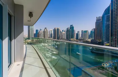 Apartment - 2 Bedrooms - 3 Bathrooms for rent in Damac Heights - Dubai Marina - Dubai
