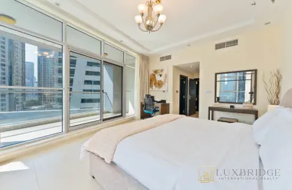 Apartment - 2 Bedrooms - 2 Bathrooms for rent in Skyview Tower - Dubai Marina - Dubai