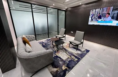 Living Room image for: Business Centre - Studio - 4 Bathrooms for rent in Al Barsha Business Center - Al Barsha 1 - Al Barsha - Dubai, Image 1