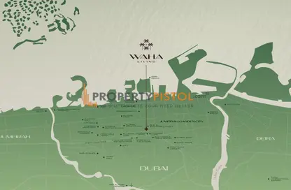 Apartment - 1 Bedroom - 2 Bathrooms for sale in Waha Living - Jumeirah Garden City - Al Satwa - Dubai Apartment - 1 Bedroom - 2 Bathrooms for sale in Waha Living - Jumeirah Garden City - Al Satwa - Dubai