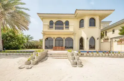 Villa - 5 Bedrooms - 6 Bathrooms for rent in Garden Homes Frond B - Garden Homes - Palm Jumeirah - Dubai