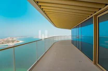 Apartment - 3 Bedrooms - 4 Bathrooms for rent in Grand Bleu Tower 1 - EMAAR Beachfront - Dubai Harbour - Dubai