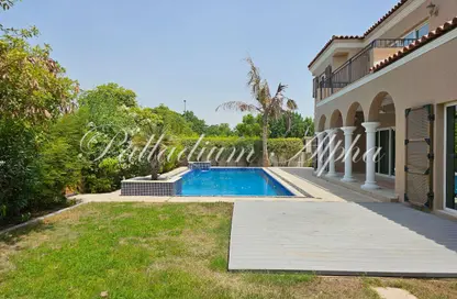 فيلا - 5 غرف نوم - 5 حمامات للبيع في الروضة الخضراء غرب - مجتمع الحدائق - مجمع دبي للإستثمار - دبي