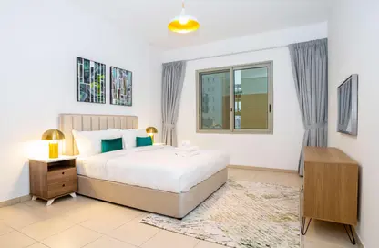 صورة لـ غرفة- غرفة النوم شقة - غرفة نوم - 1 حمام للايجار في مساكن مجتمع البلوط - مدينة دبي للإنتاج (اي ام بي زد) - دبي ، صورة رقم 1
