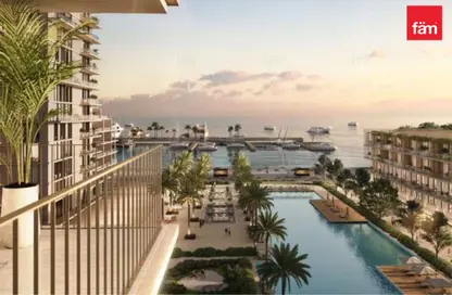 شقة - 2 غرف نوم - 2 حمامات للبيع في سي سكيب - ميناء راشد - دبي