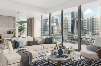 Apartment - 2 Bedrooms - 3 Bathrooms for sale in Marina Shores - Dubai Marina - Dubai
