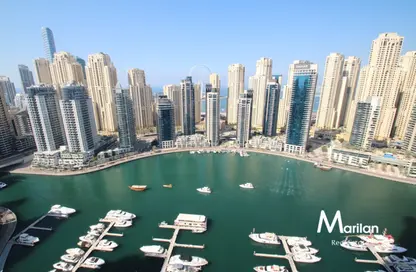 Apartment - 3 Bedrooms - 3 Bathrooms for rent in Vida Residences Dubai Marina - Dubai Marina - Dubai