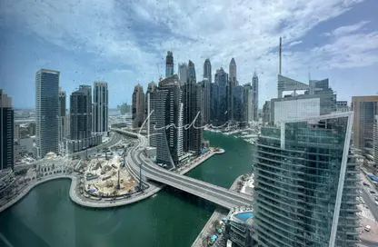 شقة - 3 غرف نوم - 4 حمامات للبيع في برج الزمان والمكان - دبي مارينا - دبي
