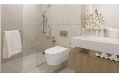 صورة لـ حمام شقة - غرفة نوم - 2 حمامات للبيع في ذا هايفين ريزيدنسز - قرية الجميرا سركل - دبي ، صورة رقم 1