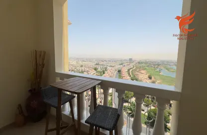 شقة - غرفة نوم - 2 حمامات للايجار في 4 رويال بريز - رويال بريز - قرية الحمرا - رأس الخيمة