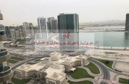 Apartment - 1 Bedroom - 2 Bathrooms for rent in Palm Tower - Al Khan Lagoon - Al Khan - Sharjah