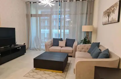 Living Room image for: Apartment - 1 Bedroom - 2 Bathrooms for rent in Park View - Saadiyat Island - Abu Dhabi, Image 1