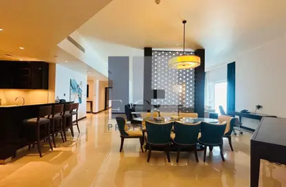 Apartment - 3 Bedrooms - 4 Bathrooms for rent in Fairmont Marina Residences - The Marina - Abu Dhabi