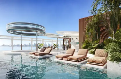 Apartment - 1 Bedroom - 2 Bathrooms for sale in Arya Residences - Dubai Islands - Dubai