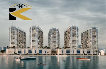 Apartment - 2 Bedrooms - 3 Bathrooms for sale in Ajman Creek Towers - Al Rashidiya 1 - Al Rashidiya - Ajman