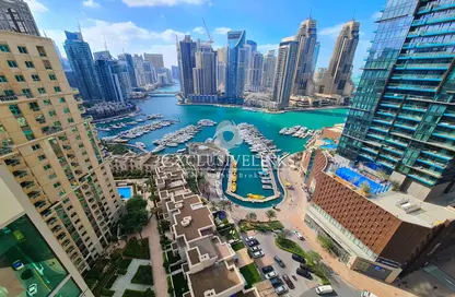 Apartment - 3 Bedrooms - 4 Bathrooms for rent in Al Mass Tower - Emaar 6 Towers - Dubai Marina - Dubai