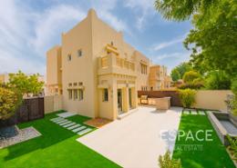 Outdoor House image for: Villa - 3 bedrooms - 3 bathrooms for rent in Zulal 1 - Zulal - The Lakes - Dubai, Image 1
