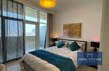 Room / Bedroom image for: Apartment - 2 Bedrooms - 3 Bathrooms for sale in Jumeirah Village Circle - Dubai, Image 1