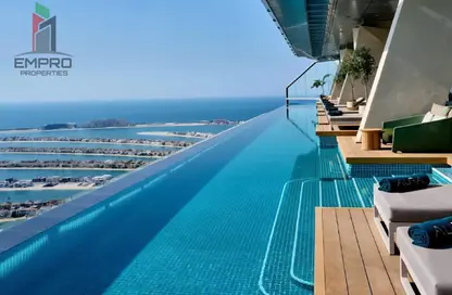 Apartment - 1 Bathroom for rent in The Palm Tower - Palm Jumeirah - Dubai