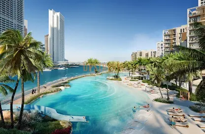 Pool image for: Apartment - 3 Bedrooms - 3 Bathrooms for sale in Savanna - Dubai Creek Harbour (The Lagoons) - Dubai, Image 1