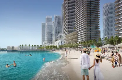 Apartment - 2 Bedrooms - 2 Bathrooms for sale in Seapoint Tower 2 - Seapoint - EMAAR Beachfront - Dubai Harbour - Dubai