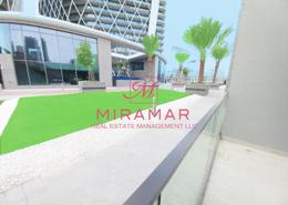 Terrace image for: Townhouse - 4 bedrooms - 6 bathrooms for rent in Water Front Tower A - Waterfront Residential Towers - Tourist Club Area - Abu Dhabi, Image 1