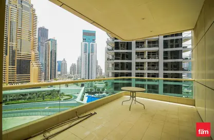 Apartment - Studio - 1 Bathroom for rent in The Royal Oceanic - Oceanic - Dubai Marina - Dubai