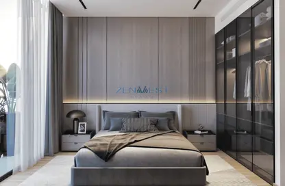 صورة لـ غرفة- غرفة النوم شقة - 2 غرف نوم - 3 حمامات للبيع في سمانا براري فيوز - مجان - دبي ، صورة رقم 1
