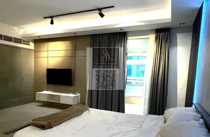 Apartment - Studio - 1 Bathroom for rent in Horizon Towers - Ajman Downtown - Ajman