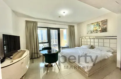 Apartment - Studio - 1 Bathroom for rent in 29 Burj Boulevard Tower 1 - 29 Burj Boulevard - Downtown Dubai - Dubai