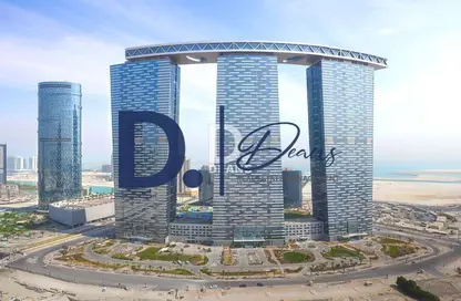 Apartment - 1 Bedroom - 2 Bathrooms for sale in The Gate Tower 3 - Shams Abu Dhabi - Al Reem Island - Abu Dhabi