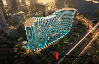 Apartment - Studio - 1 Bathroom for sale in Binghatti Aquarise - Business Bay - Dubai