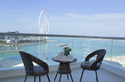 شقة - 2 غرف نوم - 3 حمامات للايجار في برج البطين - مساكن شاطئ الجميرا - دبي