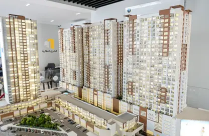 Apartment - 2 Bedrooms - 2 Bathrooms for sale in Ajman One - Phase 2 - Ajman Downtown - Ajman