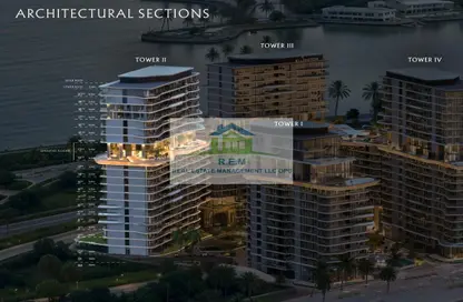 Apartment - 1 Bedroom - 2 Bathrooms for sale in Costa Mare - Al Marjan Island - Ras Al Khaimah