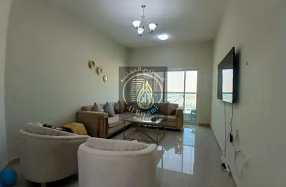 Apartment - 2 Bedrooms - 1 Bathroom for rent in Golf Tower - Emirates City - Ajman