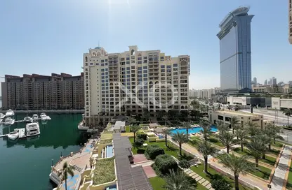 Apartment - 3 Bedrooms - 4 Bathrooms for rent in Marina Residences 5 - Marina Residences - Palm Jumeirah - Dubai