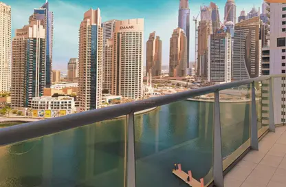 Apartment - 2 Bedrooms - 2 Bathrooms for rent in Marina View Tower A - Marina View - Dubai Marina - Dubai